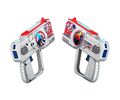 eKids Avengers Σετ 2 Laser Tag Blasters για παιδιά & ενήλικες με φωτισμό και δόνηση με εμβέλεια 30 μέτρων (AV-174) (Ασημί)
