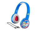 eKids Paw Patrol Ασύρματα Ακουστικά με ασφαλή μέγιστη ένταση ήχου για παιδιά και εφήβους (PW-B36VM) (Γαλάζιο/Λευκό)