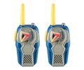 eKids Jurrasic World FRS Deluxe Walkie Talkies για παιδιά & ενήλικες με ενσωματωμένο μεγάφωνο και εμβέλεια 150 μέτρων (JW-212) (Μπλε/Γκρι)