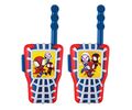 eKids Spiderman Walkie Talkies για παιδιά & ενήλικες με ενσωματωμένο μεγάφωνο και εμβέλεια 150 μέτρων (SA-207) (Μπλε/Κόκκινο)
