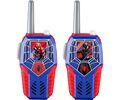 eKids Spiderman Walkie Talkies για παιδιά & ενήλικες με ενσωματωμένο μεγάφωνο και εμβέλεια 150 μέτρων (SM-212v2) (Μπλε/Γκρι/Κόκκινο)