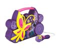 eKids Encanto Boombox Karaoke & Ενσύρματο Μικρόφωνο για παιδιά με ενσωματωμένη μουσική, φωτισμό, Sound Effects (EN-115) (Κίτρινο/Μωβ/Ροζ)