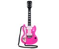 eKids Barbie Sing & Strum Guitar Ηλεκτρική Κιθάρα Karaoke για παιδιά με ενσωματωμένη μουσική, Sound Effects (BE-632) (Μωβ/Λευκό)