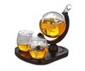Deluxe Globe Decanter Set - Σετ Καράφα Deluxe Globe