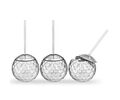 Disco Ball Cups – Σετ Ποτηριών Ντισκομπάλες – Σετ των 3