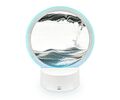 Sandscape Lamp – Περιστρεφόμενο 3D διακοσμητικό φωτιστικό με κινούμενη άμμο (Κυκλικό)