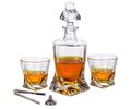 Twisted Decanter Set – Σετ Καράφα Twisted - Για Μοναδική Απόλαυση Ποτών
