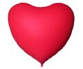 XXL Heart Balloon – Γιγαντιαίο Μπαλόνι σε σχήμα κόκκινης Καρδιάς