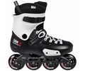 POWERSLIDE Zoom Pro 80 Πατίνια Χρώμα (Μαύρο-Λευκό), Μέγεθος (37-38)