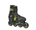 ROCES Orlando III Αυξομειούμενα Inline Πατίνια - Μαύρο/Lime Χρώμα (Μαύρο-Λάιμ), Μέγεθος (25-29)
