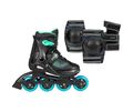 PLAYLIFE Joker Blue Sky Combo Αυξομειούμενα Πατίνια Χρώμα (Μαύρο-Μπλε), Μέγεθος (28-31)