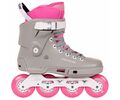 POWERSLIDE Next SL Pink 80 Urban Πατίνια - Γκρι/Ροζ Χρώμα (Γκρι-Ροζ), Μέγεθος (36-37)