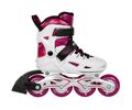 POWERSLIDE Phuzion Universe 4W Αυξομειούμενα Πατίνια - Ροζ Χρώμα (Λευκό-Ροζ), Μέγεθος (37-40)