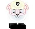 Forever Neon LED - Paw Patrol Stand - Rubble - Παιδικό επιτραπέζιο φωτιστικό Paw Patrol