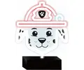 Forever Neon LED - Paw Patrol Stand - Marshall - Παιδικό επιτραπέζιο φωτιστικό Paw Patrol