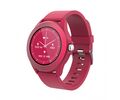 Forever Smartwatch με παλμογράφο Colorum CW-300 xMagenta σε κόκκινο/μωβ χρώμα