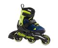 ROLLERBLADE Microblade 3WD 2021 Αυξομειούμενα Πατίνια - Blue Royal/Lime Χρώμα (Μαύρο-Μπλε-Κίτρινο), Μέγεθος (33-36.5)