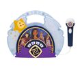 eKids Wish Sing Along Boombox Karaoke & Ασύρματο Μικρόφωνο για παιδιά με ενσωματωμένη μουσική, φωτισμό, Sound Effects (WH-115)  (Γαλάζιο/Μωβ)