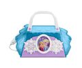 eKids Frozen 1 Light Up Boombox Karaoke & Ασύρματο Μικρόφωνο για παιδιά με ενσωματωμένη μουσική, φωτισμό, Sound Effects (FR-115)  (Γαλάζιο/Μωβ)