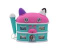 eKids Gabby's Dollhouse Sing-Along Boombox Karaoke & Μικρόφωνο για παιδιά με ενσωματωμένη μουσική, φωτισμό, Sound Effects (GA-115)  (Μωβ/Θαλασσί)