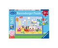 Ravensburger Puzzle: Peppa Pig - Peppa's Adventures (2x12pcs) (5574)