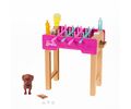 Mattel Barbie: Mini Playset With Pet, Accessories And Working Foosball Table, Game Night Theme (GRG77)