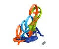 Mattel Hot Wheels: Stunt Tracks - 4-Loop Crash-Out Track Set (HXR70)