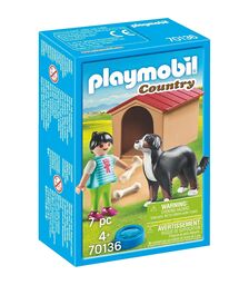 PLAYMOBIL Παιδάκι με σκύλο 70136