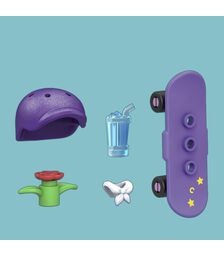 MEGA BLOKS BARBIE - ΦΙΓΟΥΡΕΣ ΜΕ ΑΞΕΣΟΥΑΡ-SKATEBOARDER GWR21/GWR24