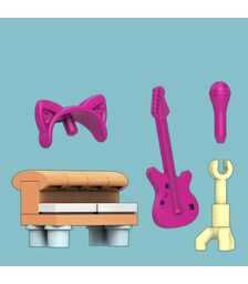 MEGA BLOKS BARBIE - ΦΙΓΟΥΡΕΣ ΜΕ ΑΞΕΣΟΥΑΡ-MUSICIAN GWR21/GWR25