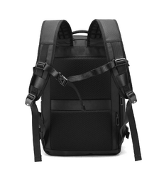 Bange Μαύρο Σακίδιο Πλάτης Vacuum Tsa Lock με ζυγαριά 36L 1909-8  Laptop 17,3”