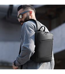 Bange 22002 Τσαντάκι ώμου χιαστί Μαύρο 4,5LT