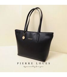 Pierre Loues® Τσάντα Τσάντα Ώμου Shopper 14LT 914-62 Μαύρη