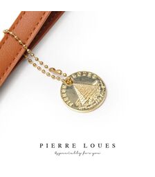 Pierre Loues® Τσάντα Τσάντα Ώμου Shopper 14LT 914-62 Καφέ