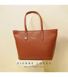 Pierre Loues® Τσάντα Τσάντα Ώμου Shopper 14LT 914-62 Καφέ