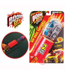 BOOM CITY RACERS S1 DOUBLE PACK (2x οχήματα, 1x εκτοξευτής) BMC04000