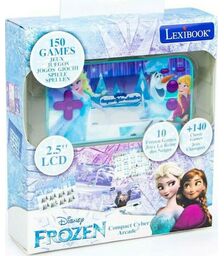 LEXIBOOK FROZEN Ηλεκτρονικη Φορητη Κονσολα LCD Colour Screen 2,5 ιντσών Με 150 Παιχνίδια 25.JL2367FZ