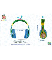 eKids-COCOMELON-YOUTH HEADPHONES (ενσυρματα ακουστικα για παιδια και εφηβους) 113692/CO-140