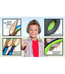 eKids-PAW PATROL CHASE-YOUTH HEADPHONES (ενσυρματα ακουστικα για παιδια και εφηβους) 113690/PW-140CH