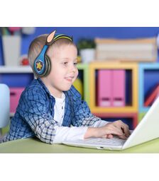 eKids-PAW PATROL CHASE-YOUTH HEADPHONES (ενσυρματα ακουστικα για παιδια και εφηβους) 113690/PW-140CH