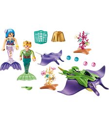 PLAYMOBIL Συλλέκτες Μαργαριταριών με γιγάντιο Σαλάχι Μάντα 70099-5