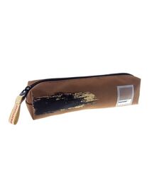 Κασετίνα βαρελάκι  BRUSH ΚΑΦΕ 179327