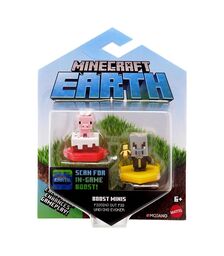 Minecraft Earth Boost Pigging Out Mini Figure ΣΕΤ ΤΩΝ 2 ME ΤΣΙΠΑΚΙ GKT41/GMD16-2