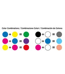 CARIOCA Σετ τέμπερες 12 χρωμάτων με παλέτα και πινέλο 10ml 40012