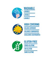 CARIOCA Σετ τέμπερες 12 χρωμάτων με παλέτα και πινέλο 10ml 40012