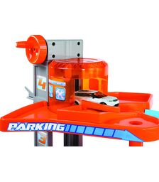 Burago ΠΙΣΤΑ Street Fire Mega Dealer Showroom ΜΕ 2 ΜΕΤΑΛΛΙΚΑ ΑΜΑΞΑΚΙΑ 18-30031-3