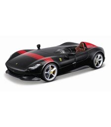 Burago μεταλλικό αυτοκίνητο Ferrari Monza SP1 ΜΑΥΡΟ Κλίμακα 1:24