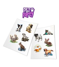 HoloToyz – Pet Party Augmented Reality Αυτοκόλλητα Επαυξημένης πραγματικότητας που ζωντανεύουν σε κινούμενα σχέδια