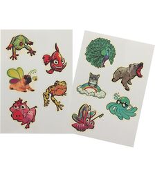 HoloToyz – Holo Heroes Augmented Reality Αυτοκόλλητα Επαυξημένης πραγματικότητας που ζωντανεύουν σε κινούμενα σχέδια