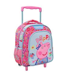 ΤΣΑΝΤΑ ΤΡΟΛΛΕΥ ΝΗΠΙΟΥ 27Χ10Χ31 2 ΘΗΚΕΣ PEPPA PIG LOVELY 000482744